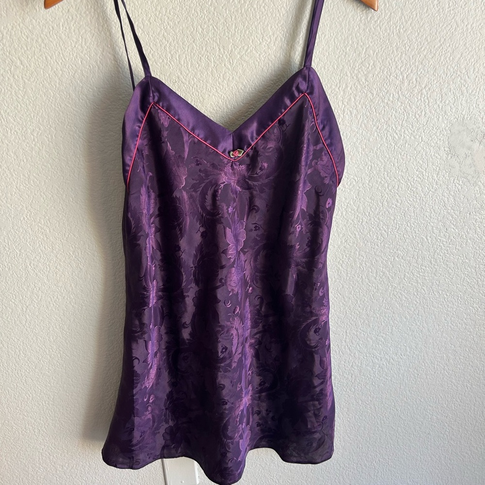 VINTAGE preloved purple slip dress size M